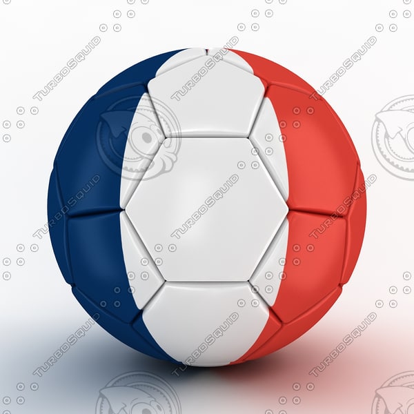 3d euro 2016 france ball
