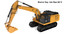 3d excavators tracks model