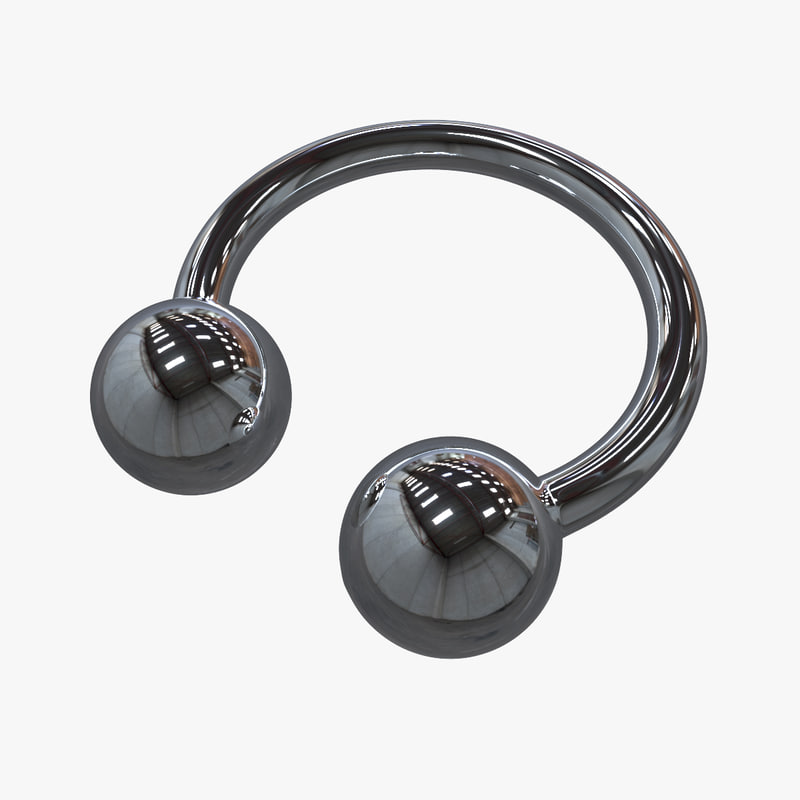3d model piercing balls