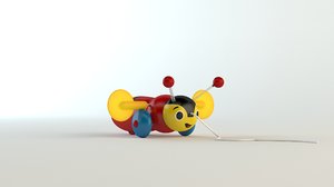 3d model of buzzy bee toy