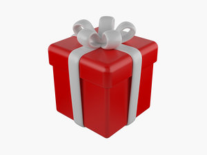 gift package 3d model