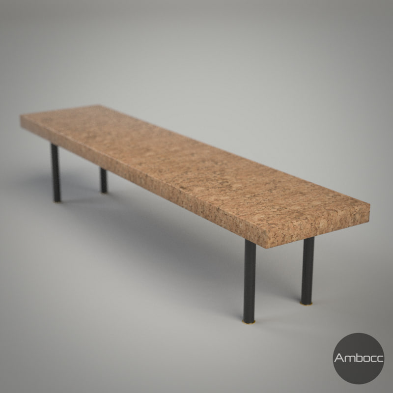 3d Ikea Sinnerlig Coffee Table Model Ikea Inspired Sinnerlig Coffee Table Cork Natural 150x34x32cm 2