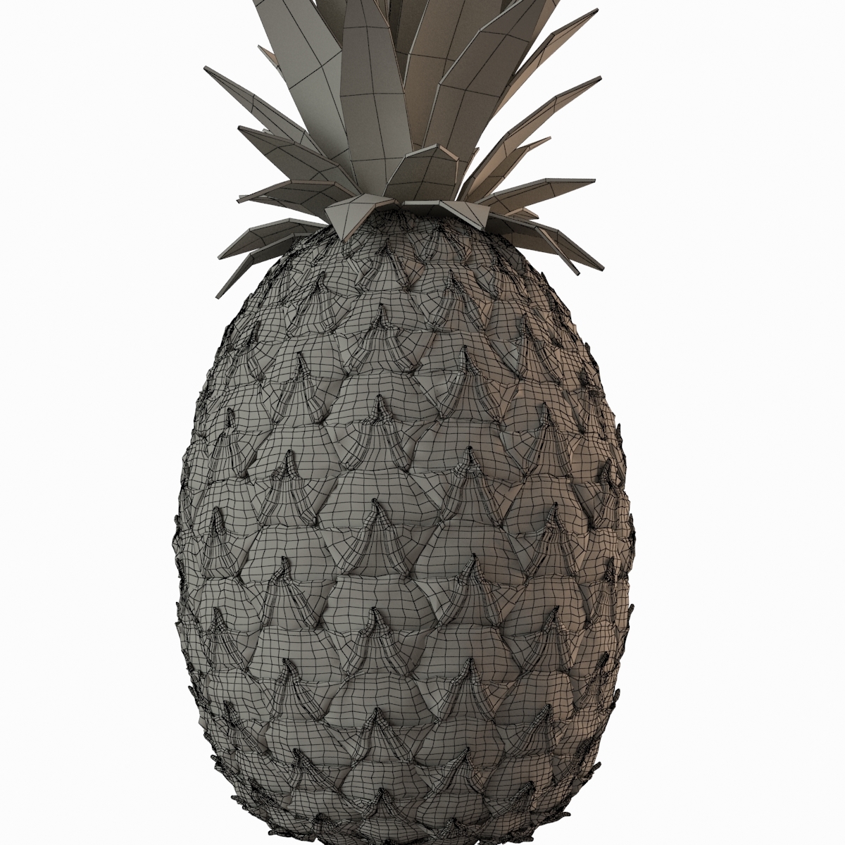 pineapple-3d-model