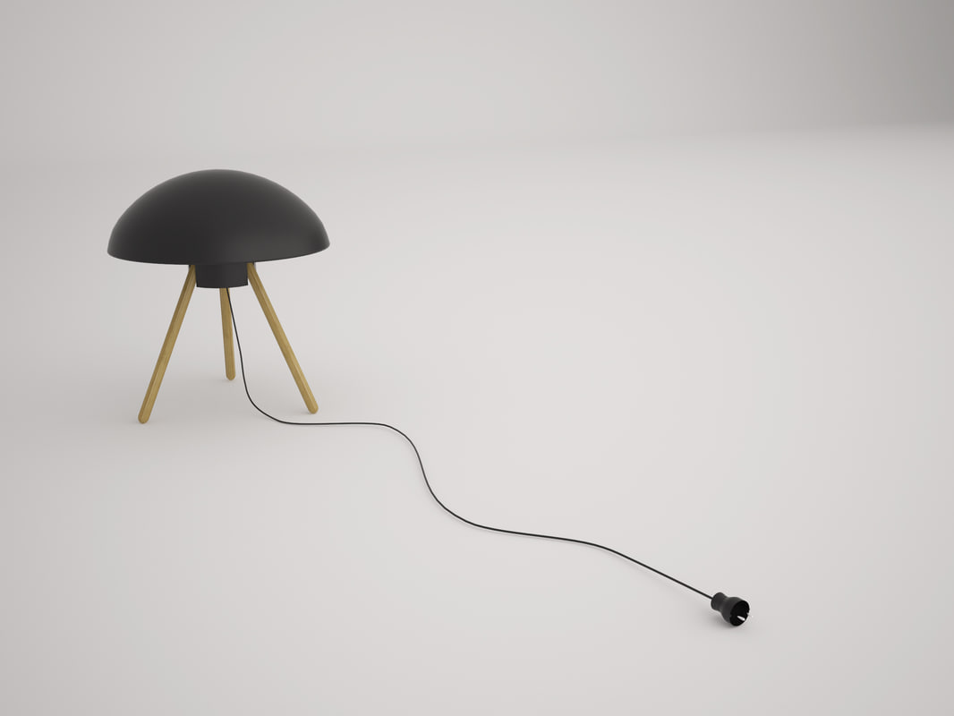 3d Model Of Lamp Jellyfish