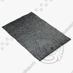 amara rug smart ns-grey 3d model
