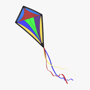 kite 01 3d model