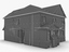 3d house exterior model