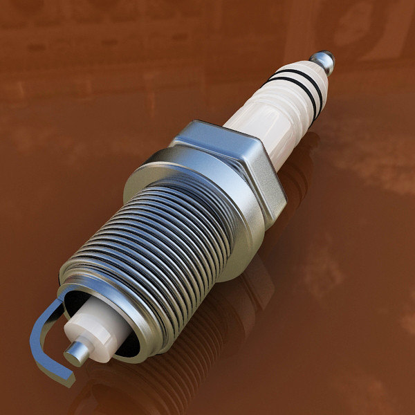 spark plug 3d model