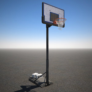 basketball goal 3d model