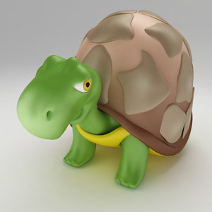turtle tortoise old 3d max