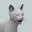 bengal cat animation 3d model