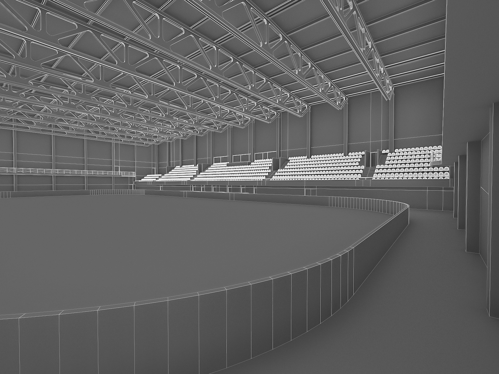 Eishockey Arena Interieur 3D-Modell - TurboSquid 994922