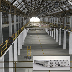 3d warehouse interior model