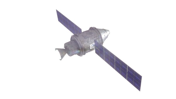 satellite vehicle spaceship 3d 3ds