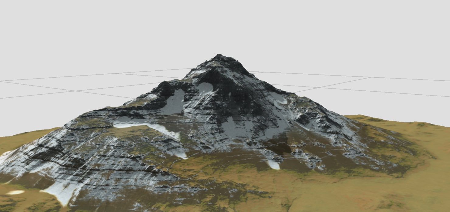 Mountain 3 v2. Макет горы. Горы моделирование. 3d моделирование горы. Горы 3д модель.