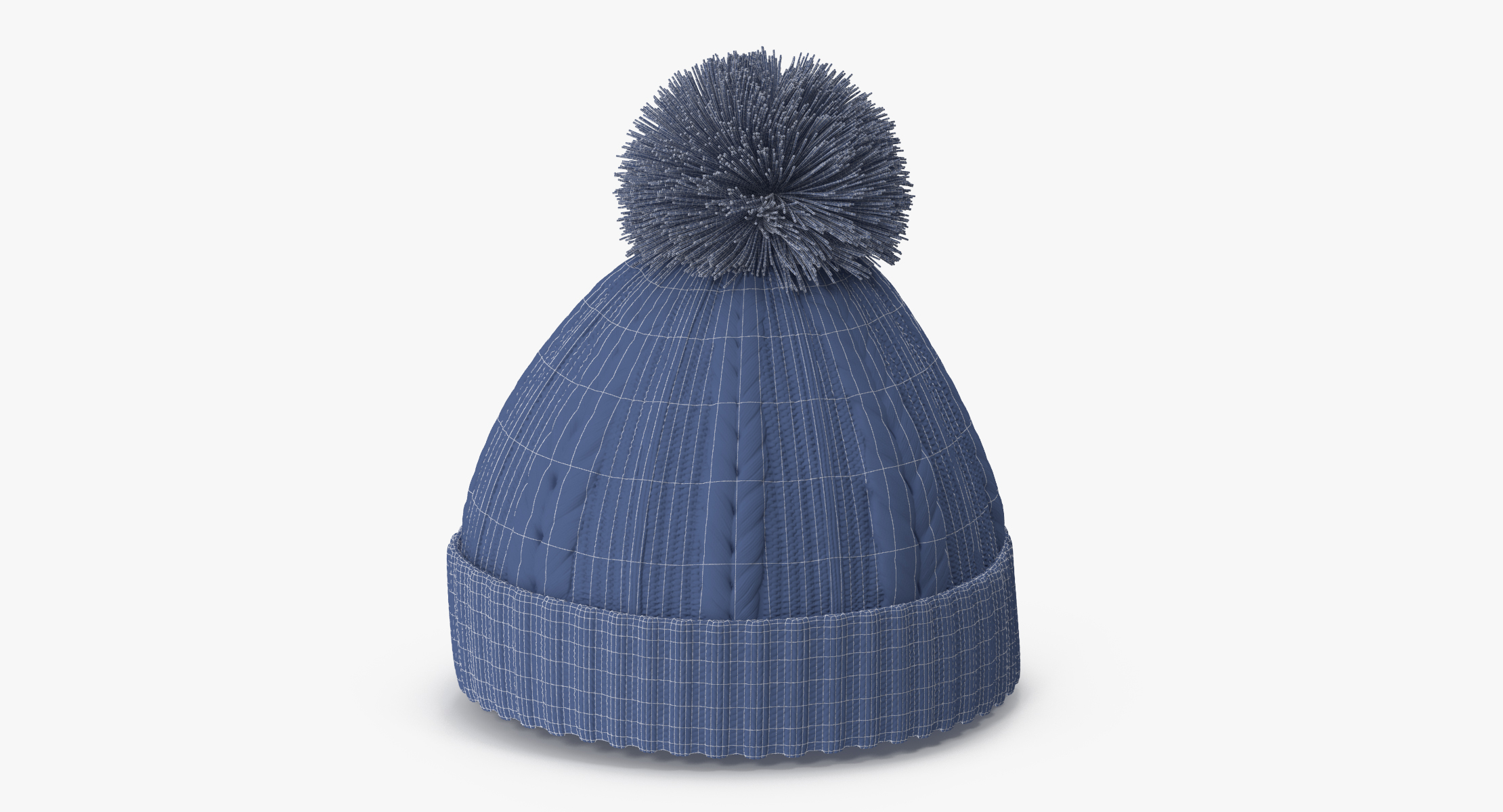 3d winter hat 01 model