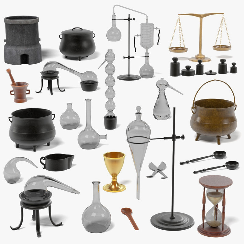 alchemy-tools-large-3d-model