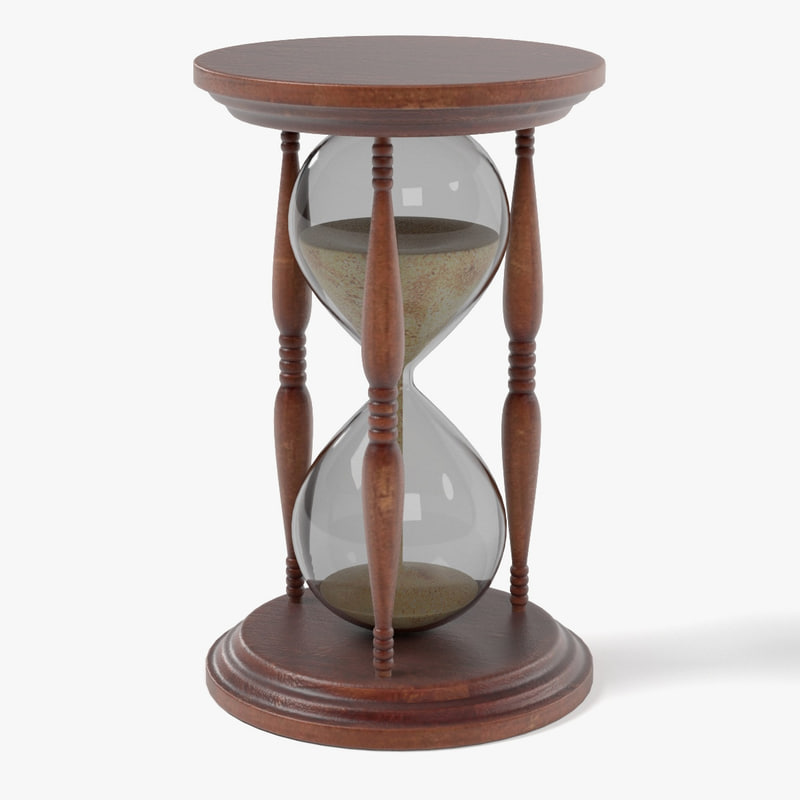 3d Model Hourglass Hour Glass 