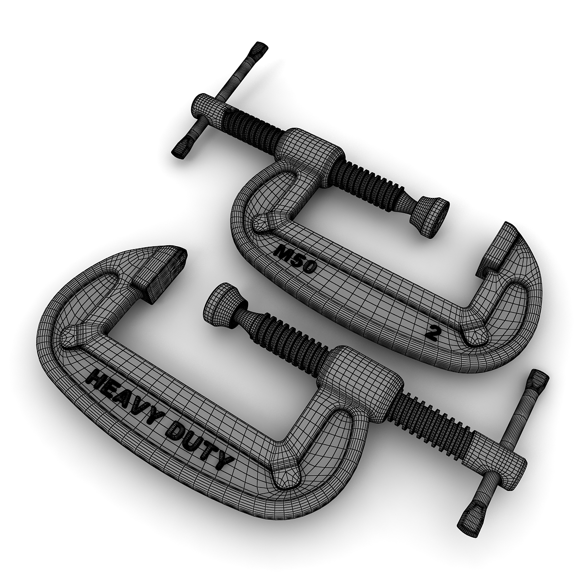 3d model cclamp clamp