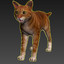 red cat rigged 3d max
