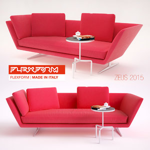 max zeus sofa flexform