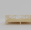 3d model terrace wood 01