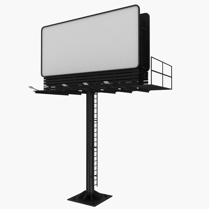 billboard 3d model