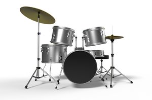 drums 3d model