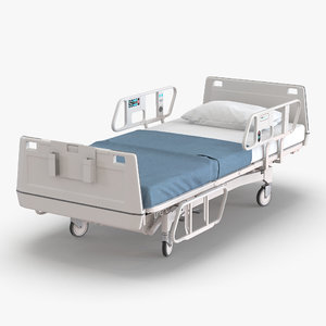 3d 3ds hospital bed