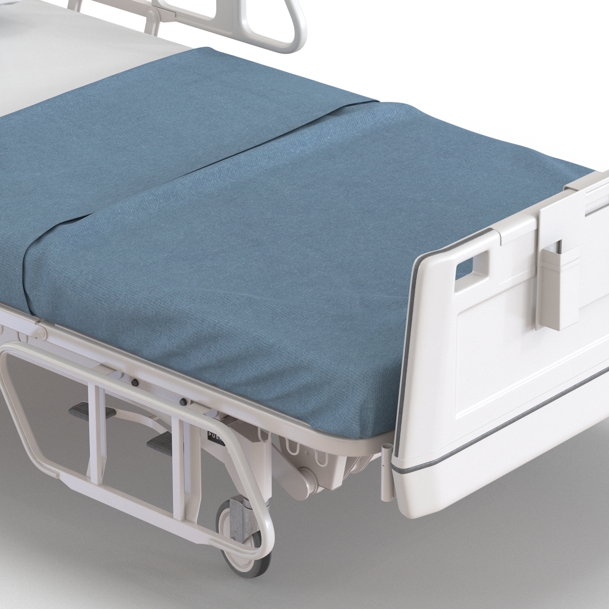 3d 3ds hospital bed