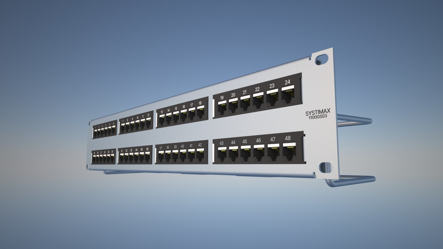 SYSTIMAX 1100GS03RJ45 Patch panel