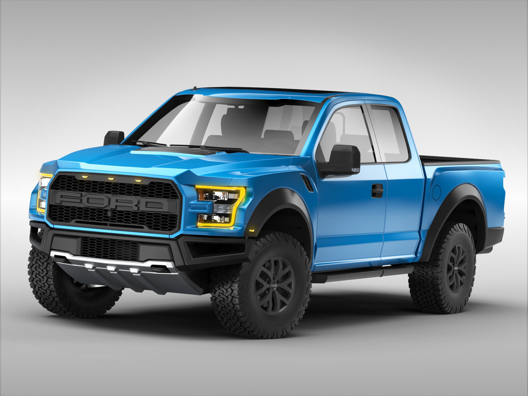 3d model f150 raptor 2017