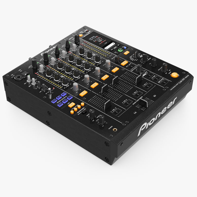 3d dj mixer pioneer djm900