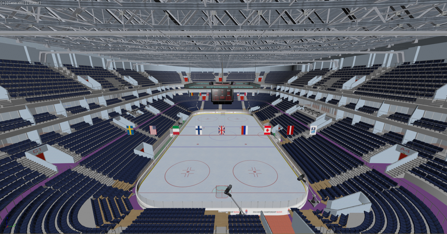 3d ice arena