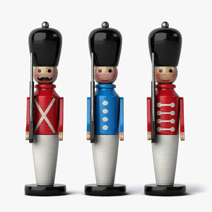 3d model toy soldiers