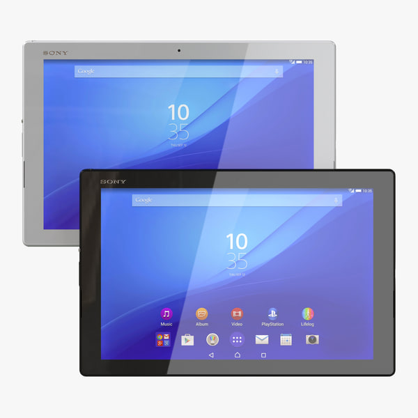 3d Sony Xperia Z4 Tablet