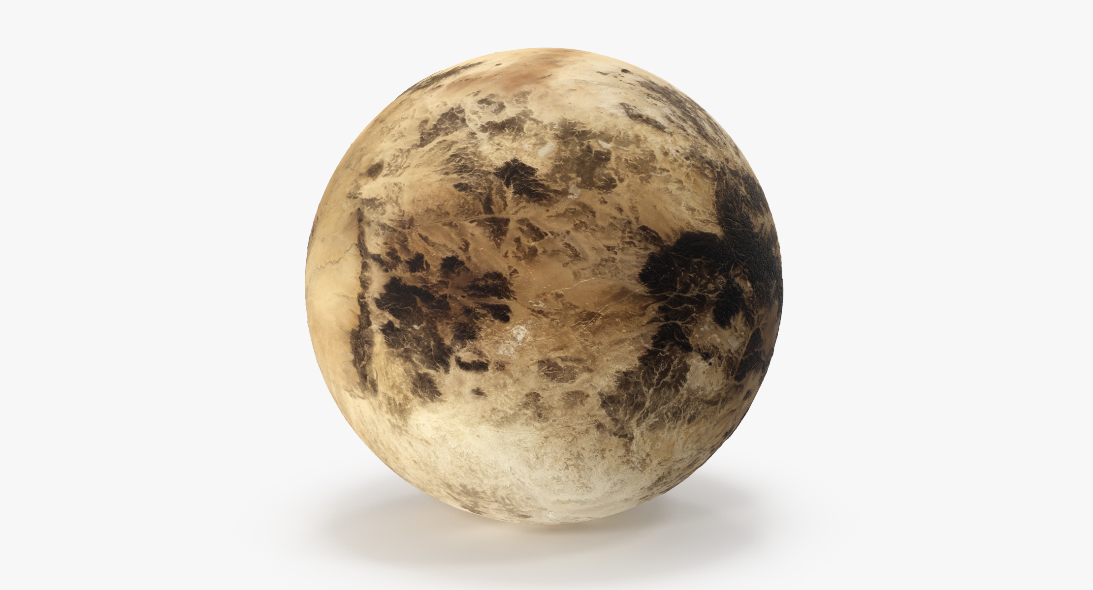 冥王星3d模型