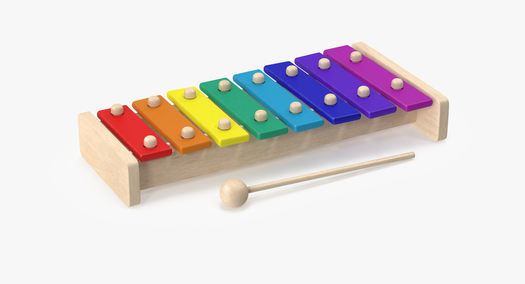 kids xylophone 3d max