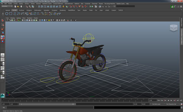 Materials Sports Bike Rig