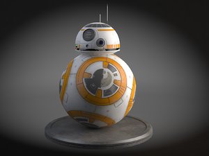 star wars droid 3d model