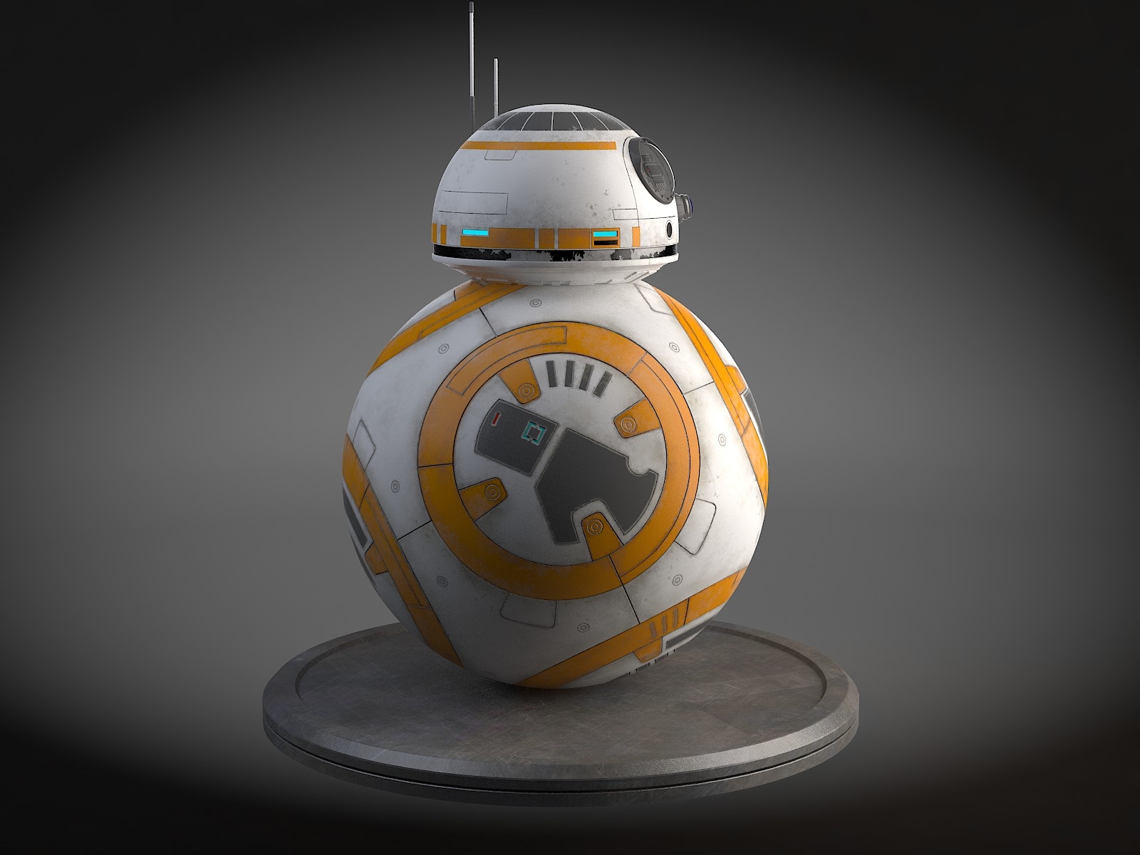 Star Wars Tech Droid bb8 Modelo 3D - TurboSquid 997212