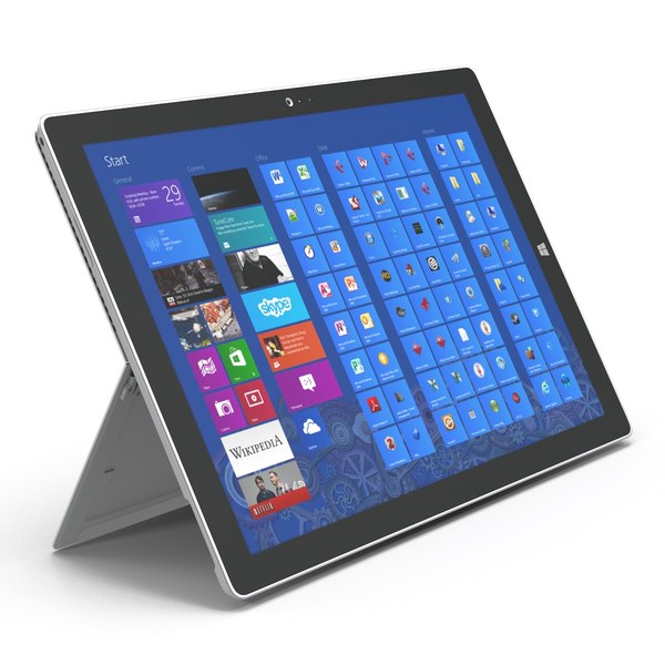 3d microsoft surface model