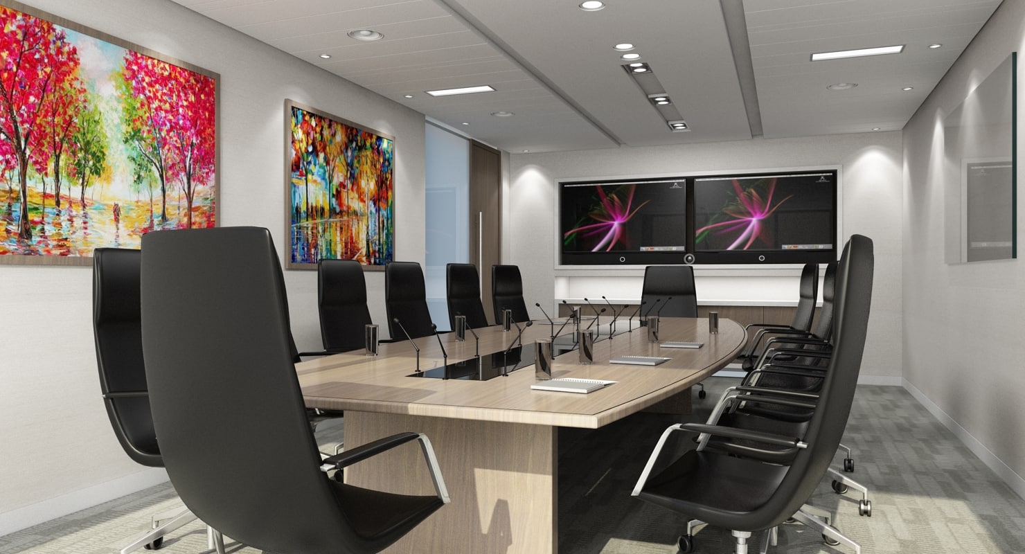 Conference Room 3d Max