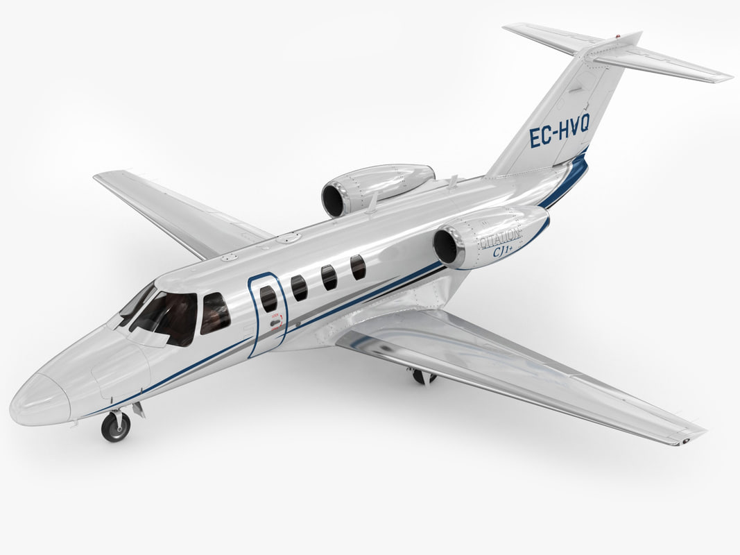 赛斯纳525 cj1   citation jet3d模型