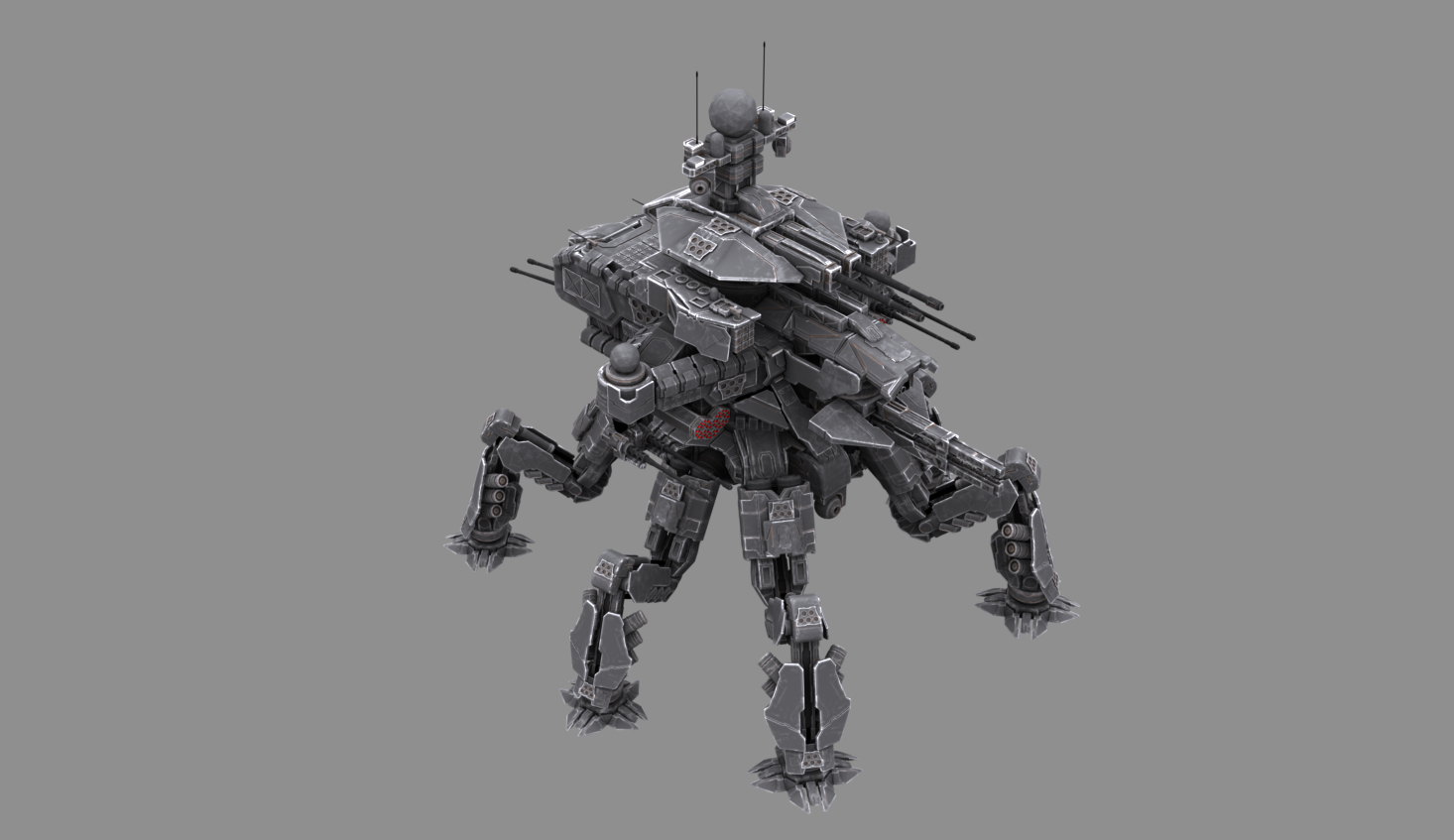 mech annihilator 3d model