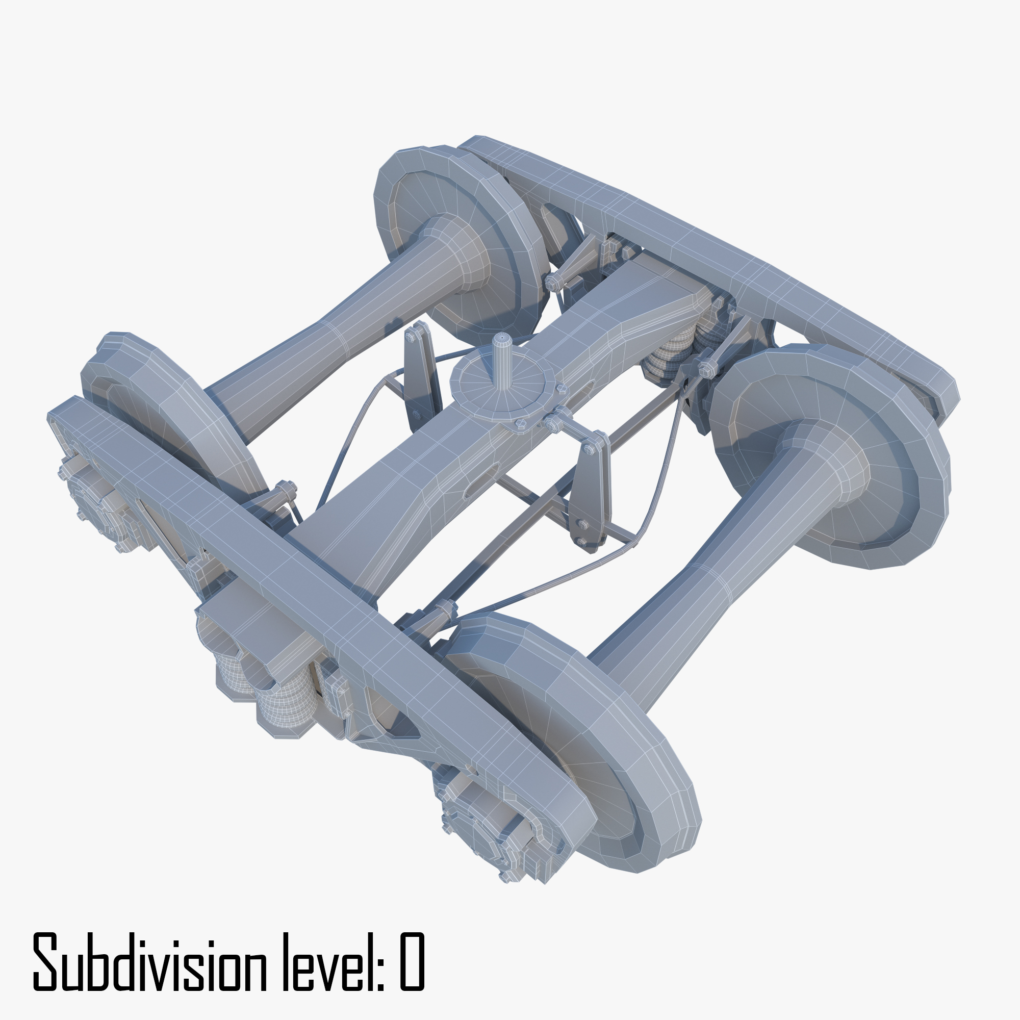 转向架18-1003d模型