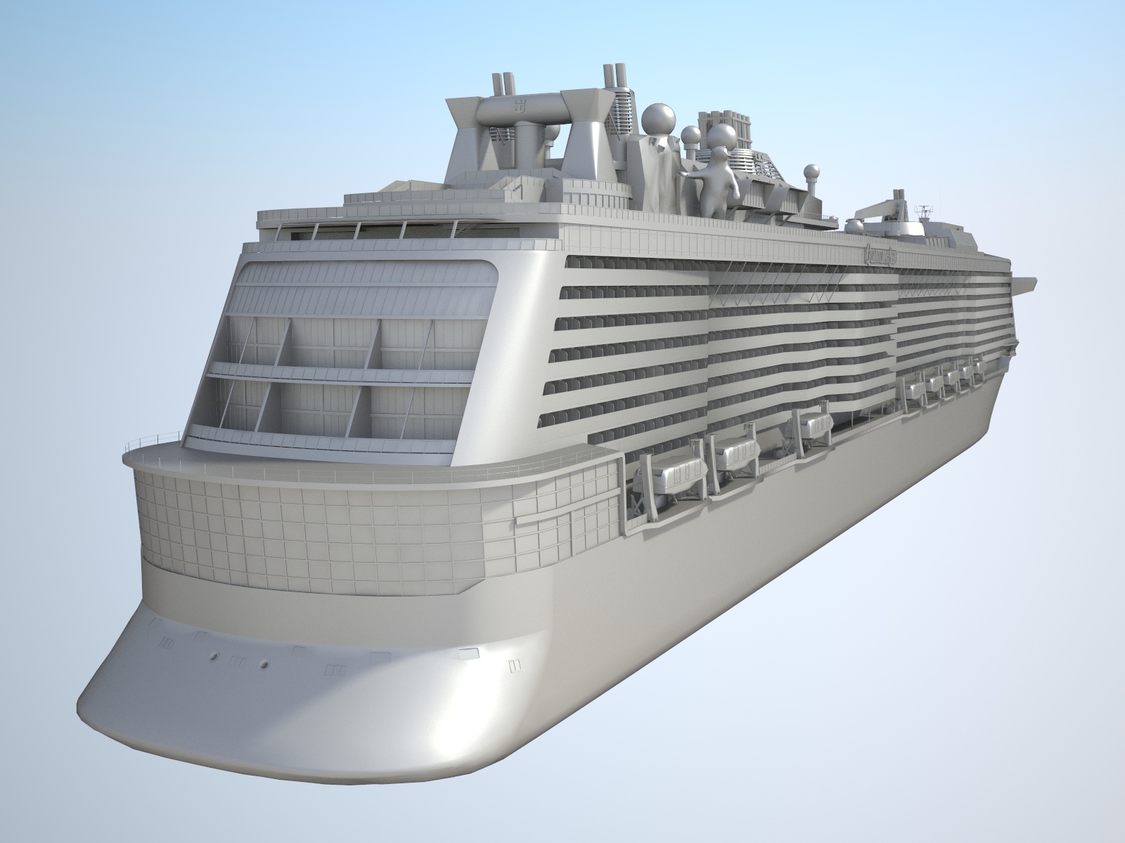 quantum seas 3d model