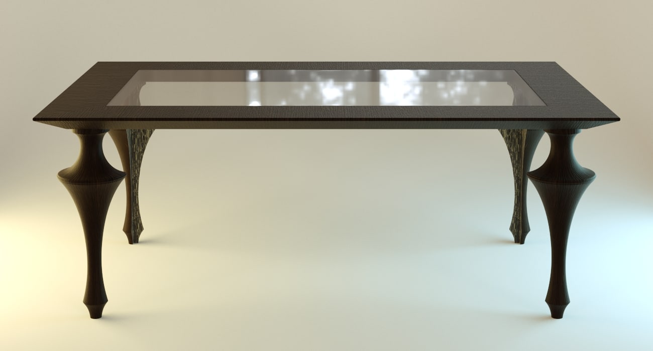 blender table 3d model