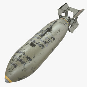 3d model bomb an-m59
