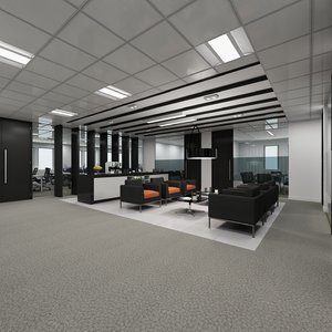3d model office interior